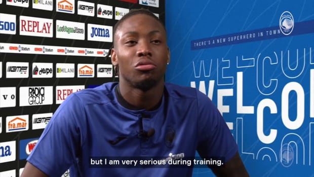 Soppy's first words as an Atalanta player